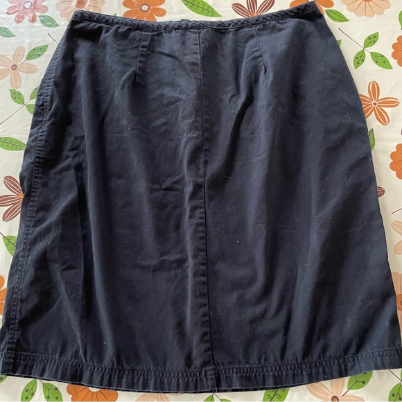 Cotton Ginny Plus black cotton skirt size 14 - Picture 2 of 6